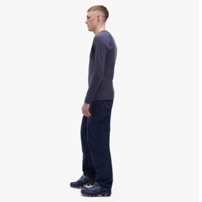 On Herre Mellemlag On Men's Merino Long-T Lilla