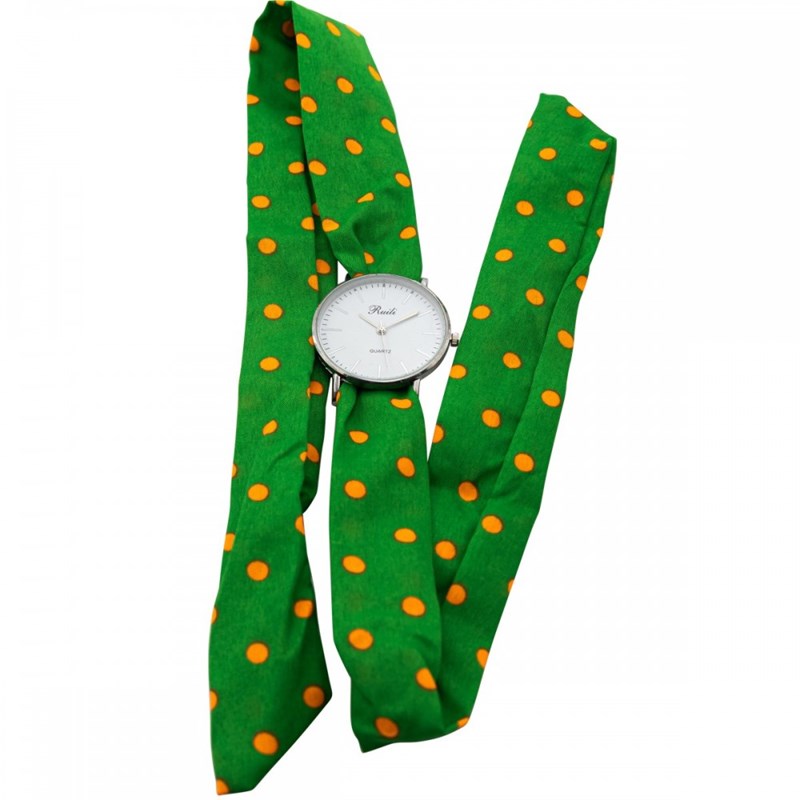 Montre Femme CHTIME bracelet Tissu Vert
