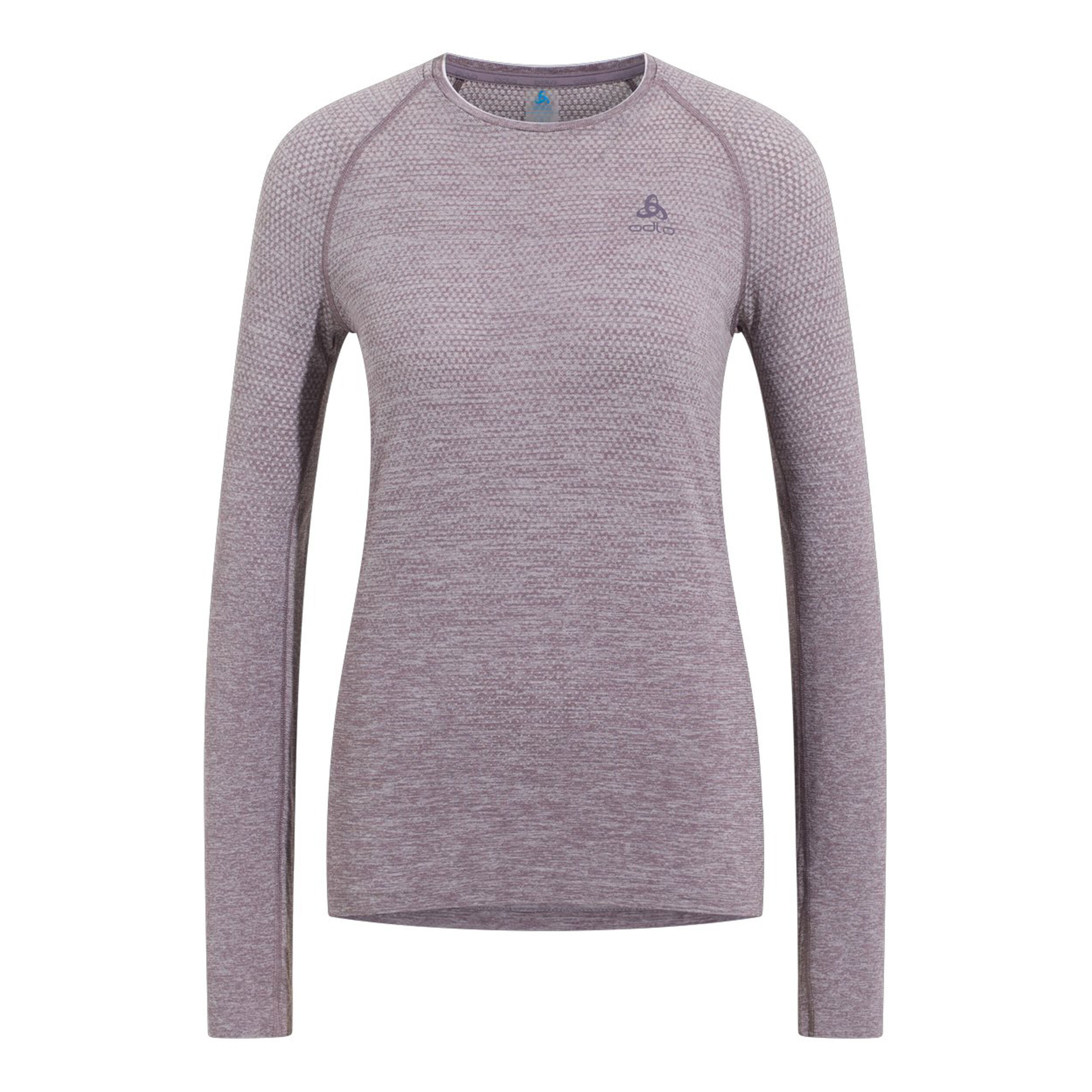 Odlo Essential Seamless Haut Manches Longues Femmes - Gris