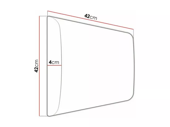 Meuble d'entrée Hartford 354, 186x82x44cm, Miroir, Blanc, Faux cuir|Stratifié