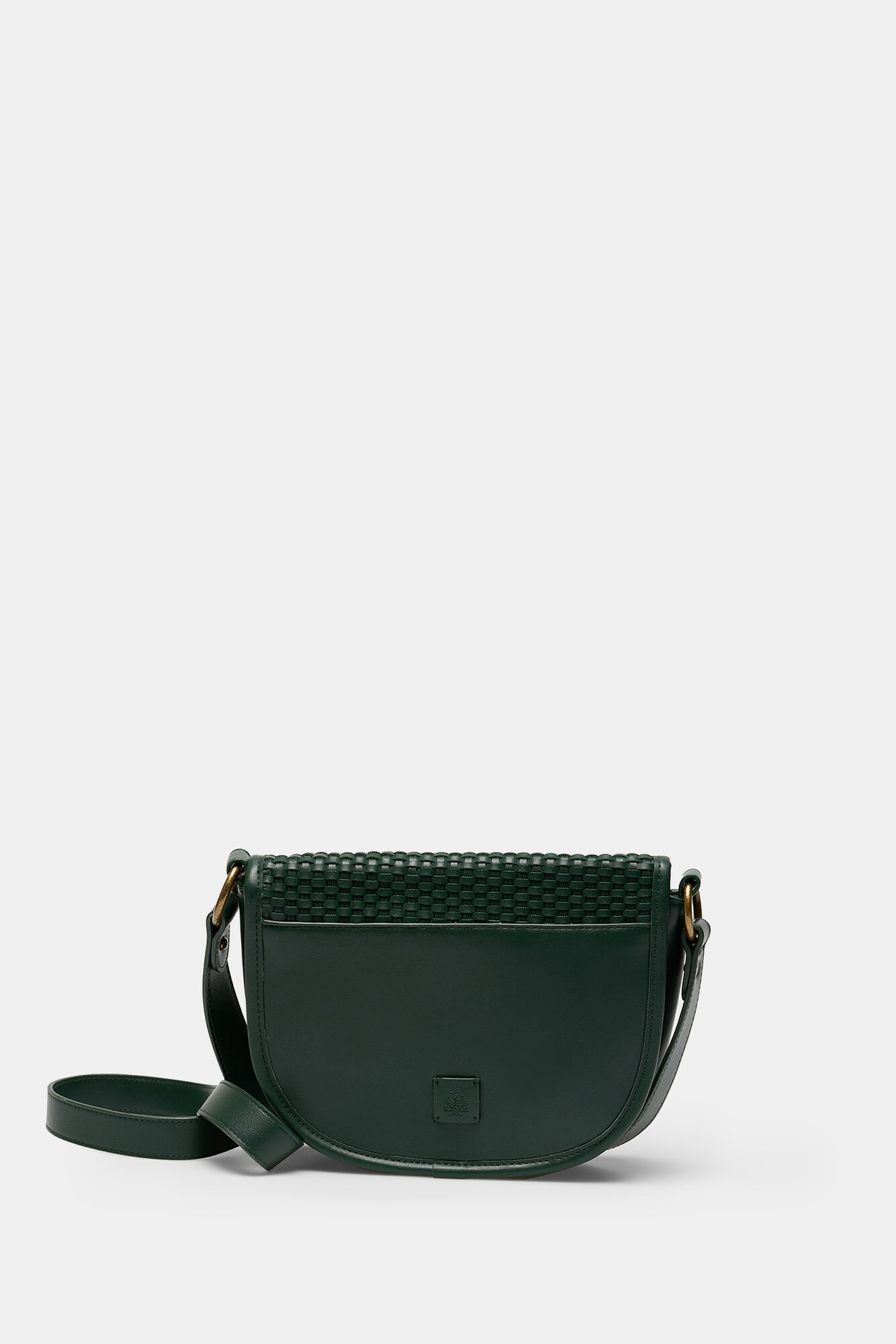 Bolsa de ombro trançada