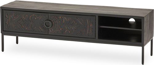 Tv-meubel Carving B160 x D41 x H50 cm