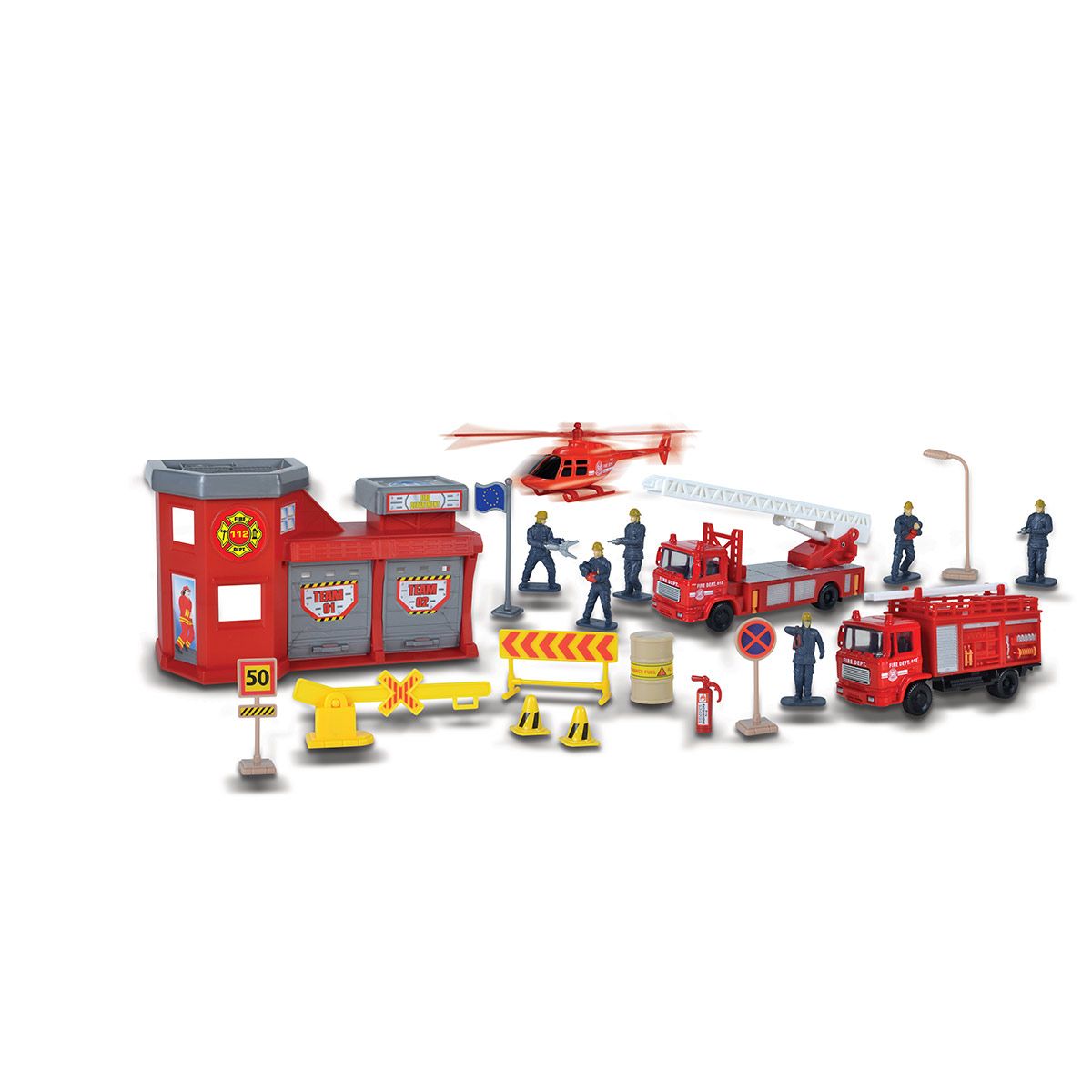 Caserne des pompiers 20 pièces