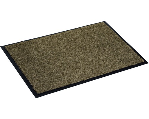 Deurmat, vuilopvangmat, Clean Twist, bruin, 90x150 cm