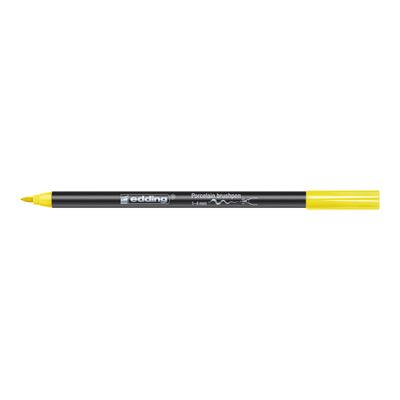 et de 6 feutres pinceau pour porcelaine Edding 4200 – Couleurs classiques – Résistants au lave-vaisselle
