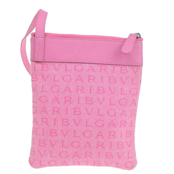 Bvlgari Vintage Bvlgari Crossbody Bag Pink