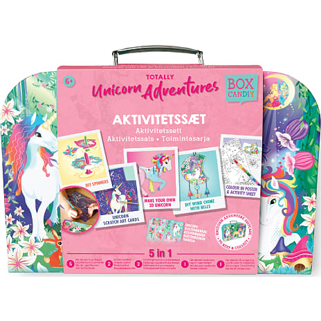 Box Candiy aktivitetssæt Unicorn