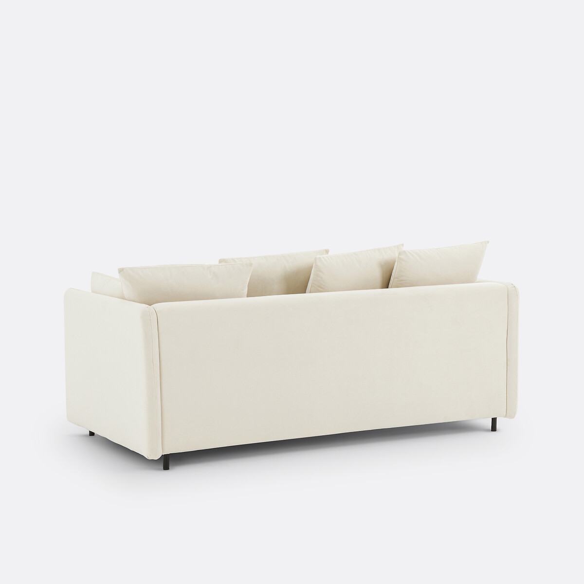 LA REDOUTE INTERIEURS<br>Sofá 3 lugares, veludo conversível, Ivete