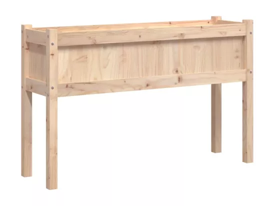 Jardinières avec pieds 110x31x70 cm bois de pin massif