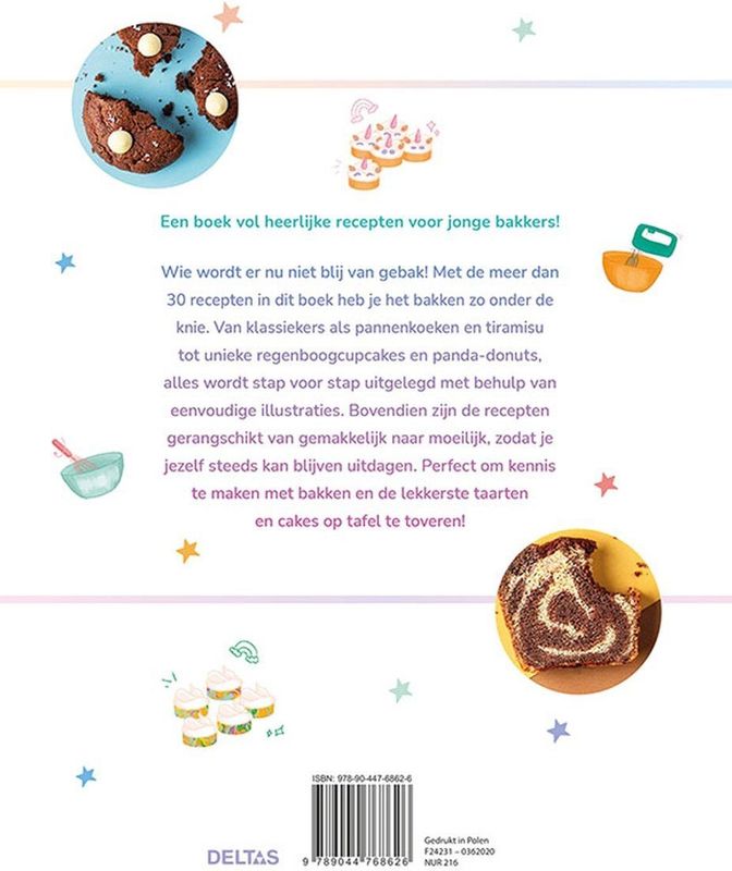 Deltas - Het Superleuke Bakboek Voor Kinderen - Boek