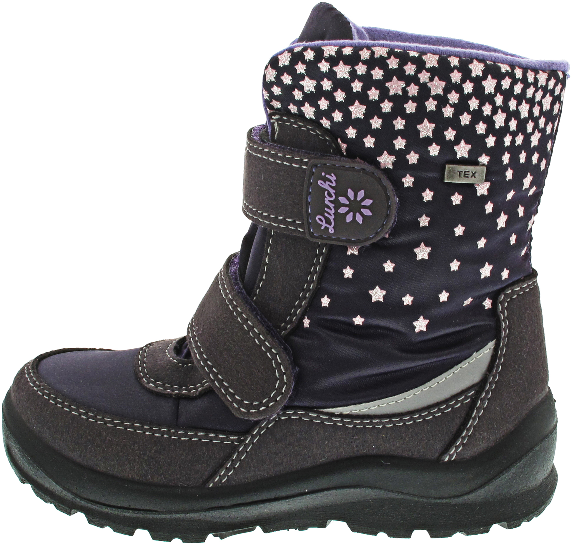 Lurchi Kiki-Tex-S Klettstiefel TEX lila
