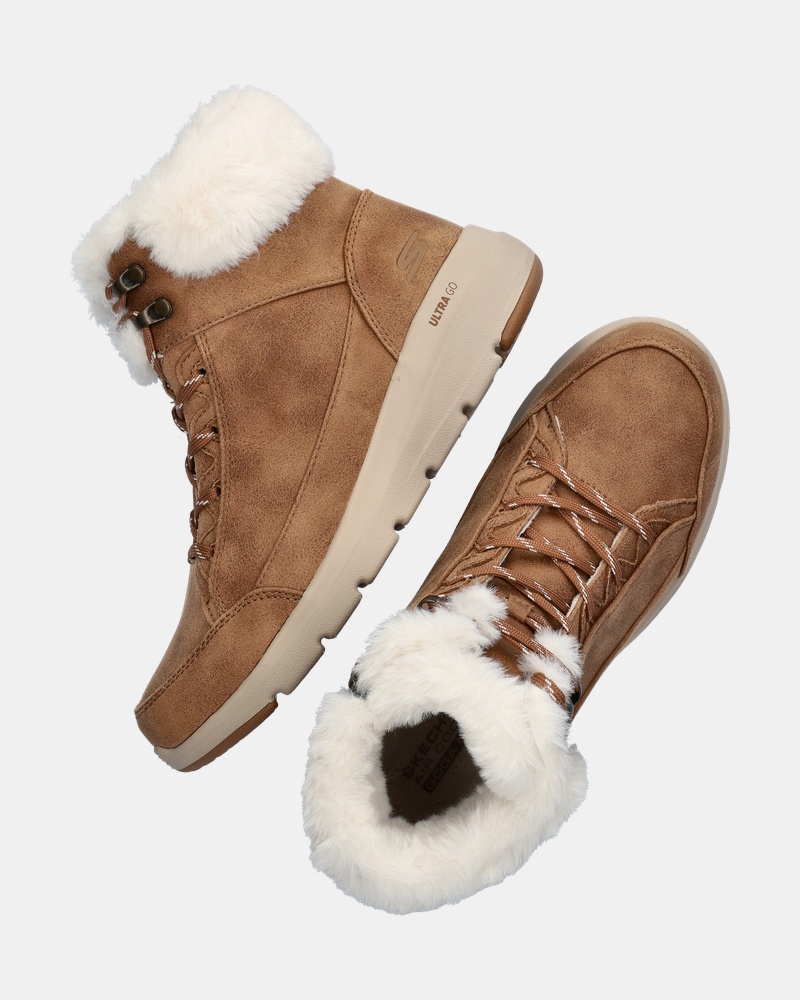 Skechers Glacial Ultra Veterboots  - cognac