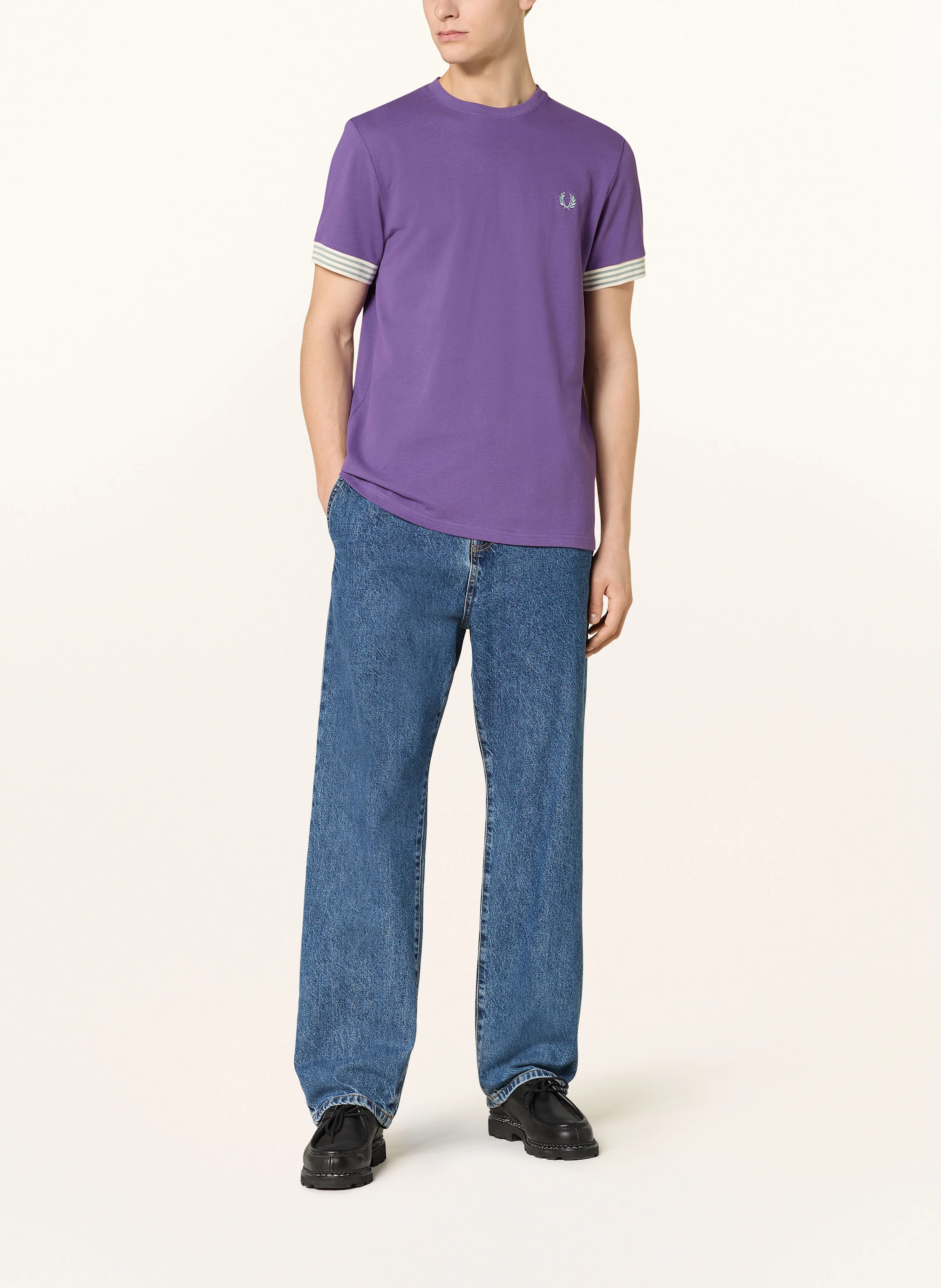 FRED PERRY T-Shirt aus Piqué