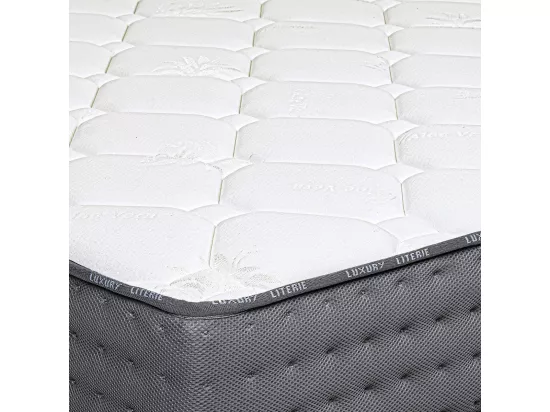 ZENITH - Matelas 90x190 cm Mousse haute résilience Soutien ferme Ep.20cm