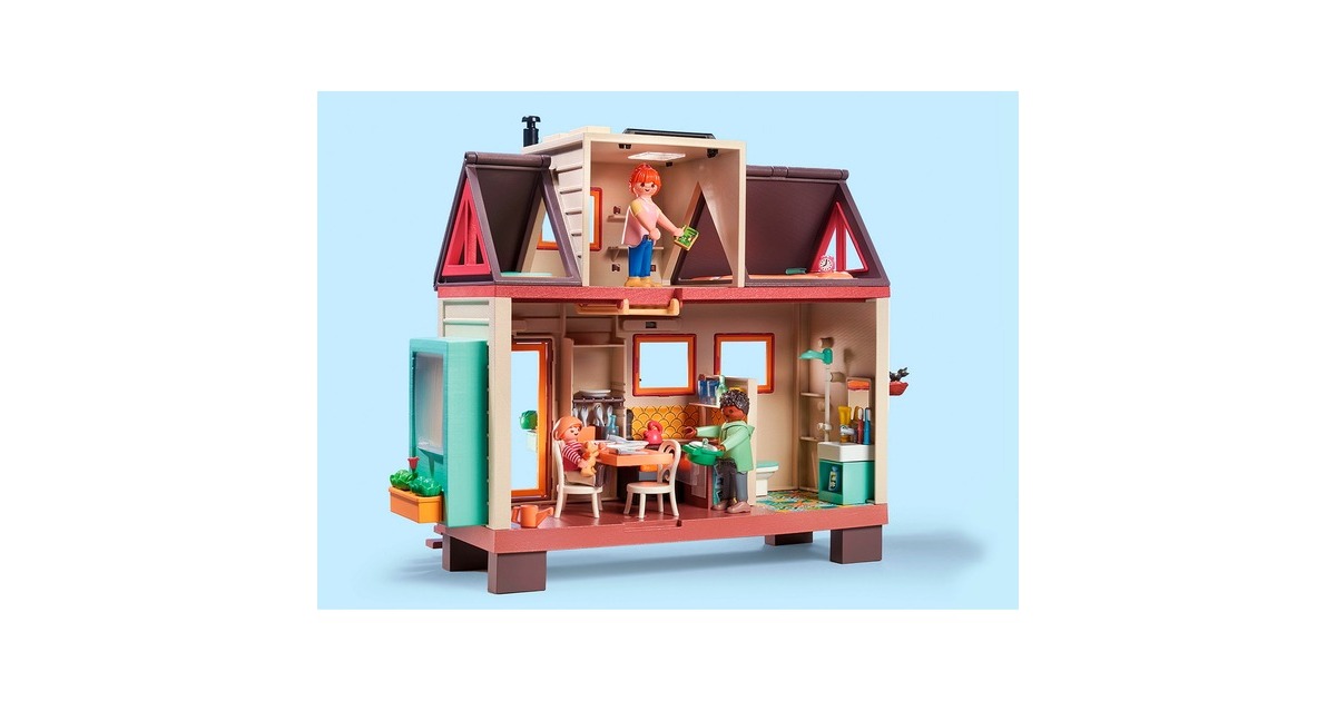 PLAYMOBILmyLife - Tiny House Constructiespeelgoed  (71509)