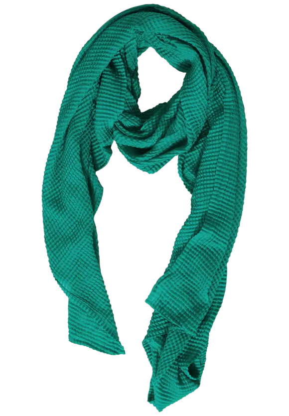 Struktur Longschal - intense aqua