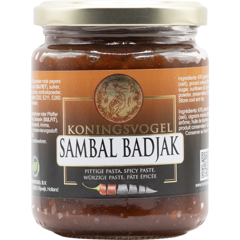 Koningsvogel Sambal badjak