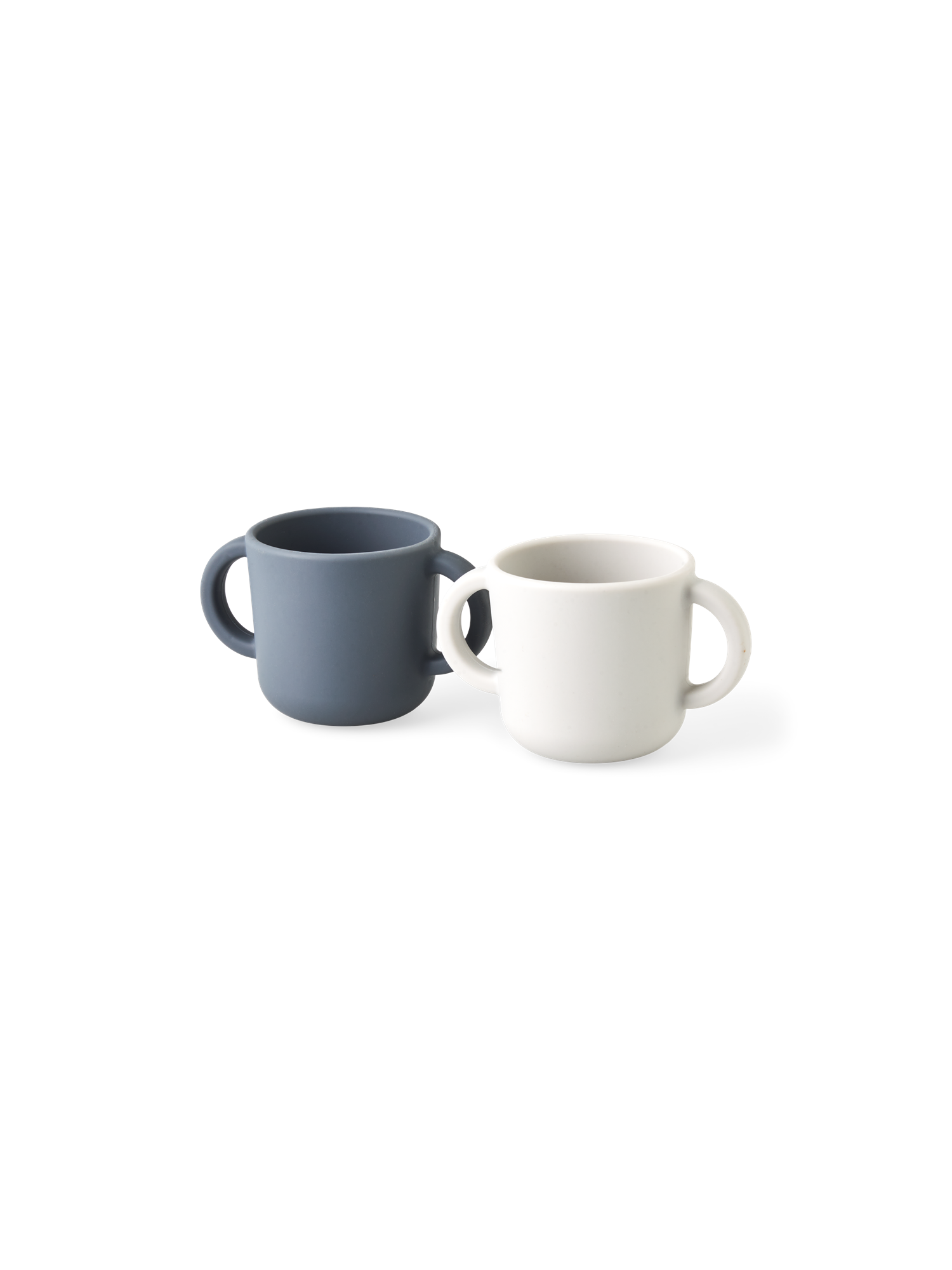 Babykopper med hank | Silikone. 150 ml. 2 stk. | Multi | EKOBO