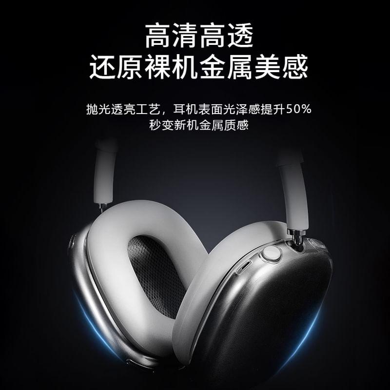XIXI STUDIO - Transparante AirPods Max oordopjeshoes