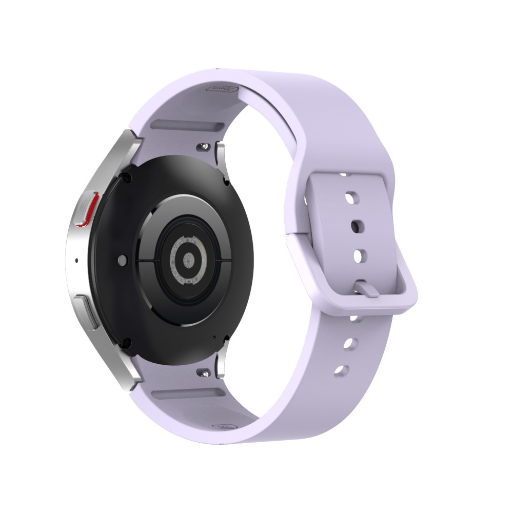 Samsung Galaxy Watch 4 Classic (42mm) Ersatz Sport Silikon Armband (Gelenkumfang: 180 - 220mm) - Lila