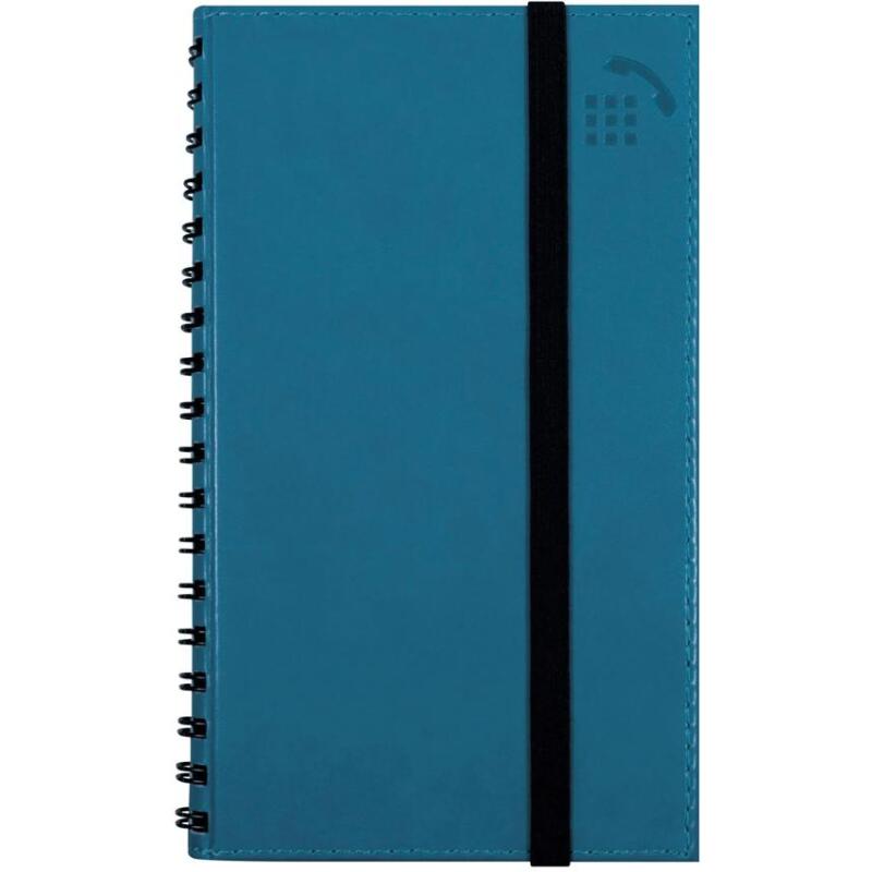 Carnet d'adresses Vérone 9 x 16 cm - Coloris aléatoire