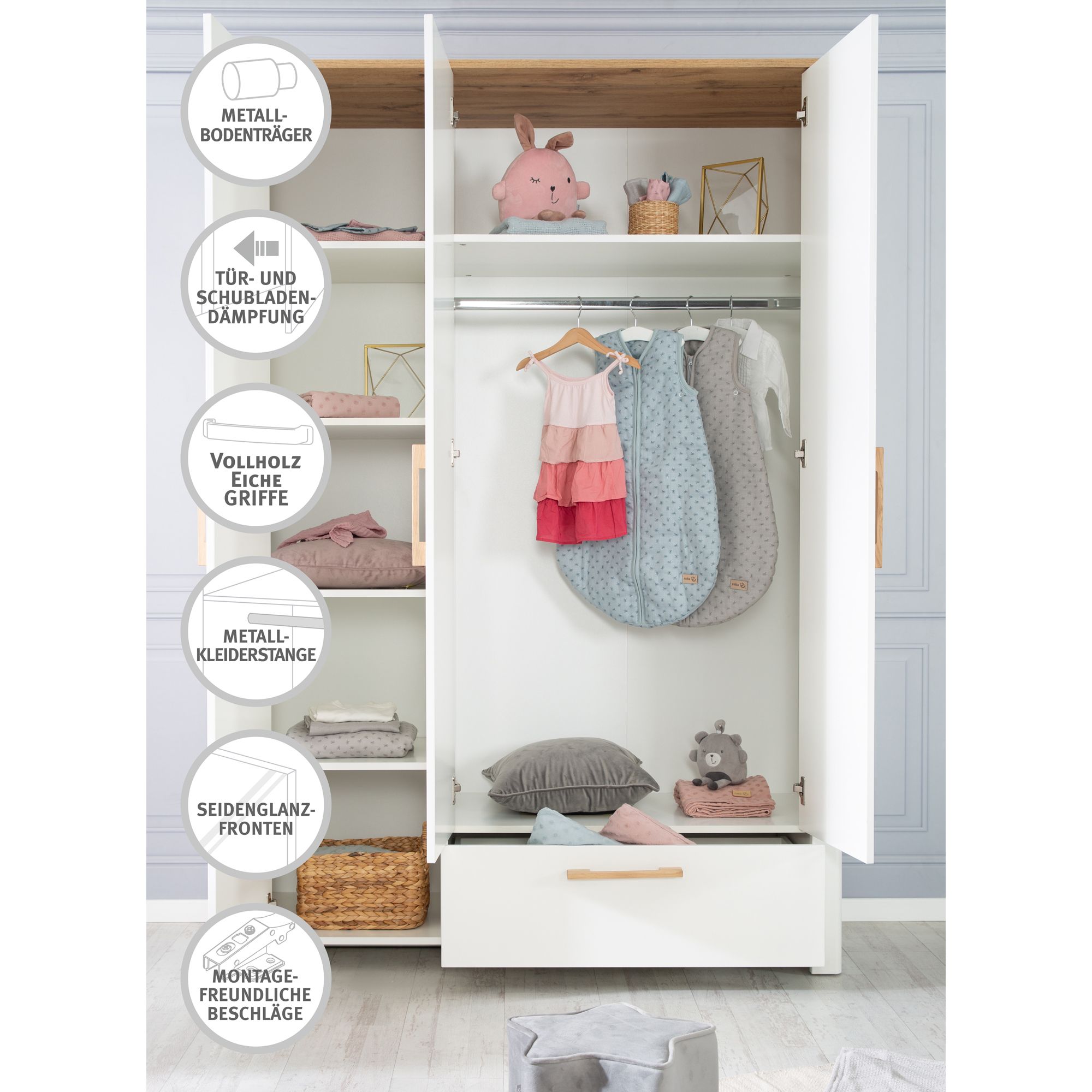 Kleiderschrank ROBA AVA