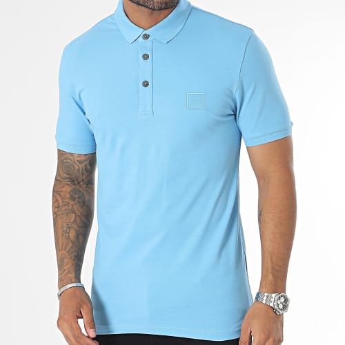 Polo Manches Courtes Passenger 50472668 Bleu Clair
