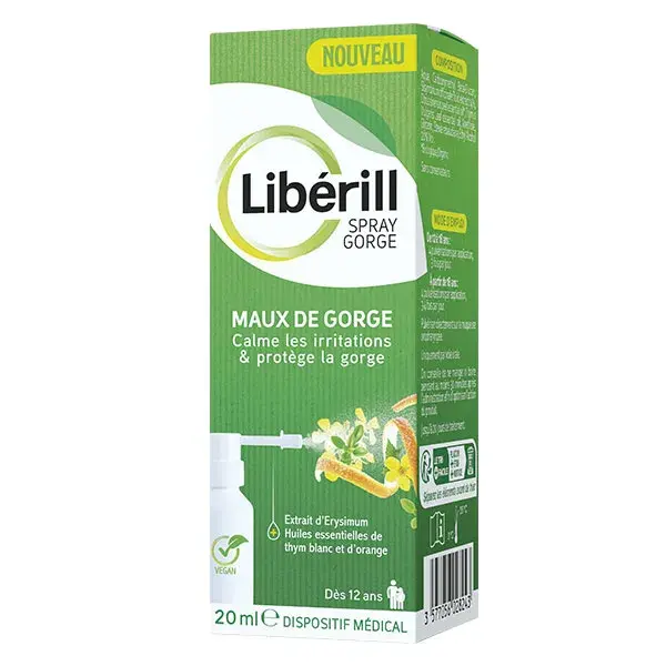 Spray para garganta LIBERILL 20ml