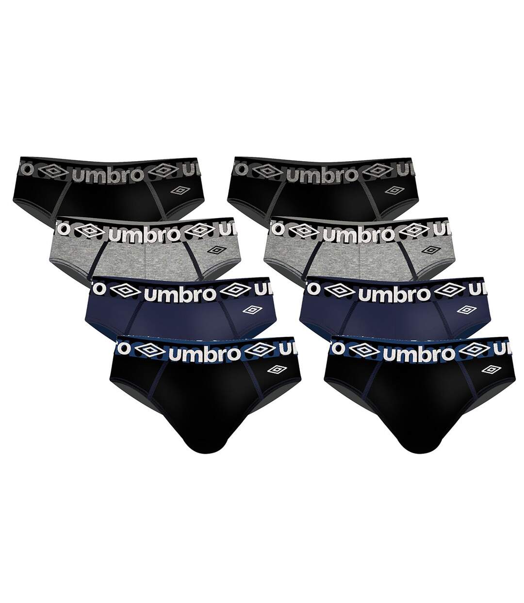 Slips Homme SPORTSWEAR Confort et Respirant Pack de 8 Slips SPORT UMB