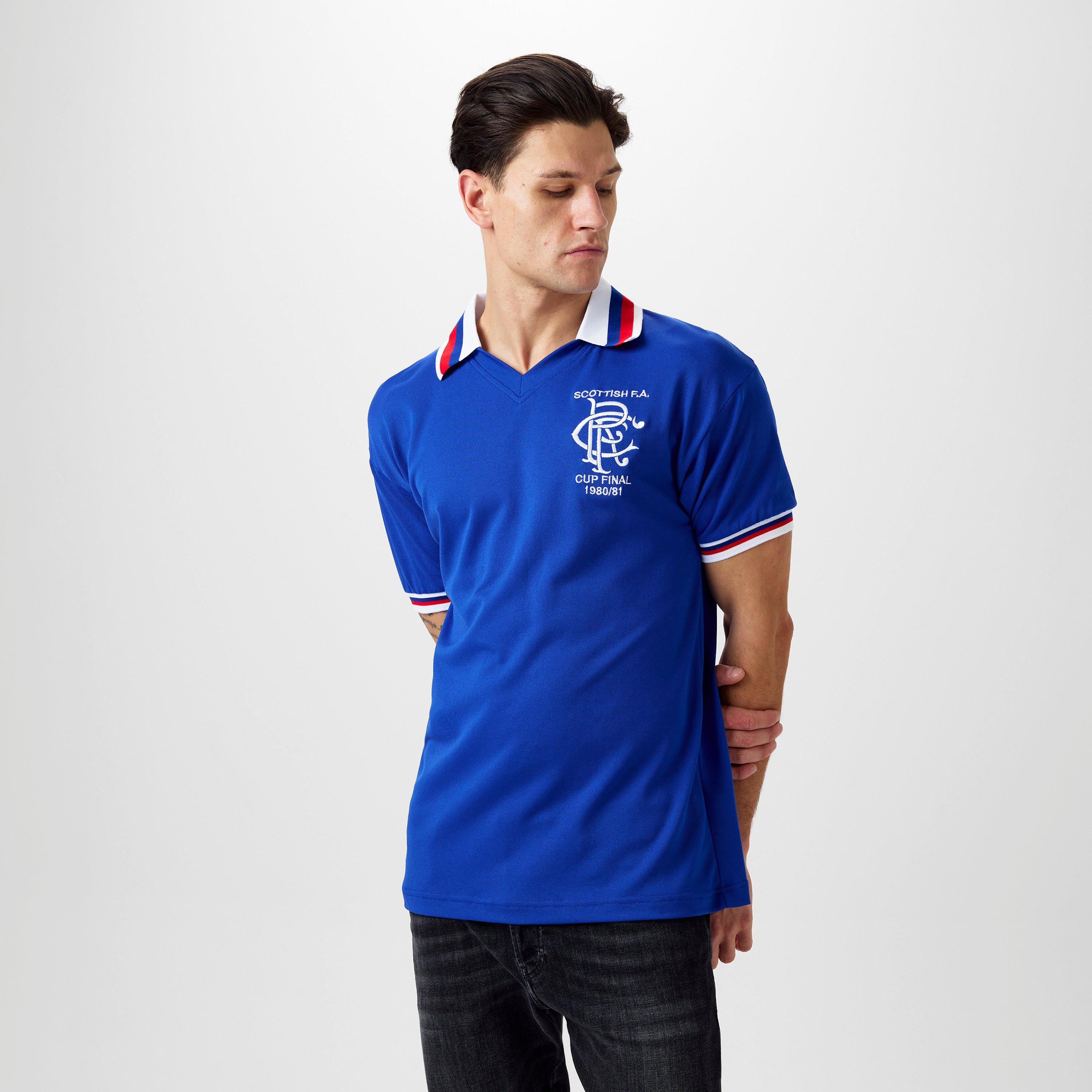 Score Draw SD Rangers FC Retro Home Shirt 1981 Adults