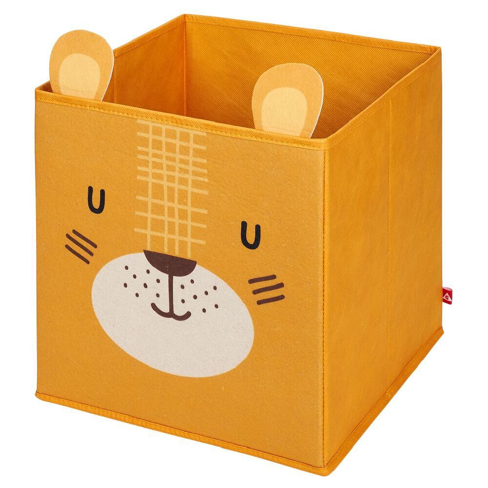 Panière enfant tigre 31x31x31cm