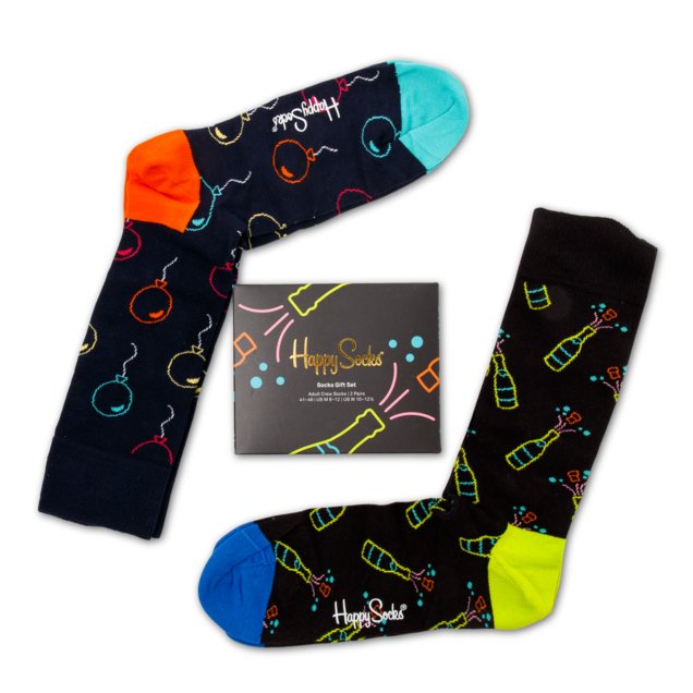 Happy Socks | 2 paar | Gefeliciteerd, you did it! | maat 41-46