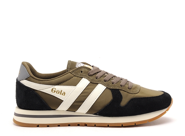 Gola basses homme daytona chute cmb363 kaki