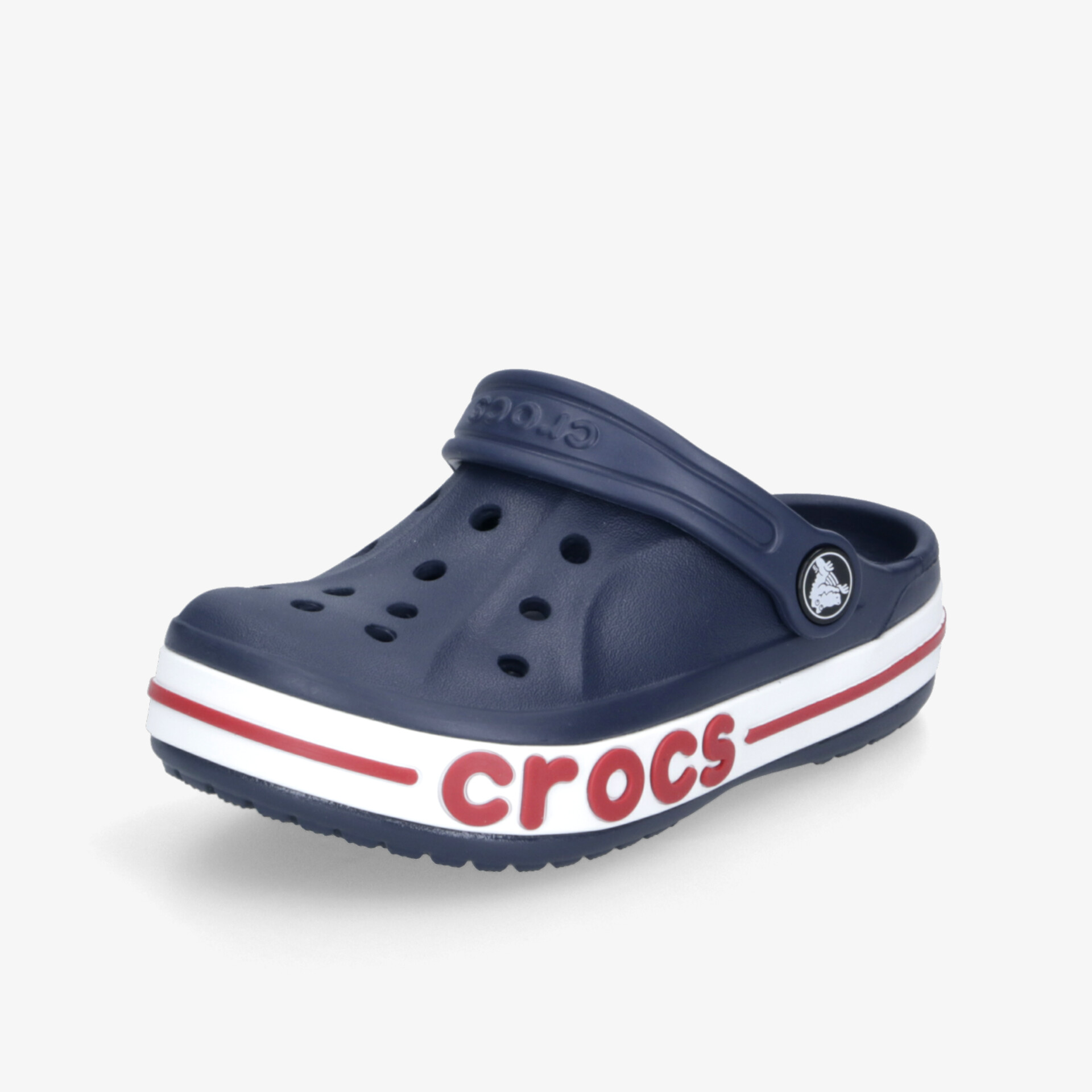 crocs Bayaband Kinder Clogs blau