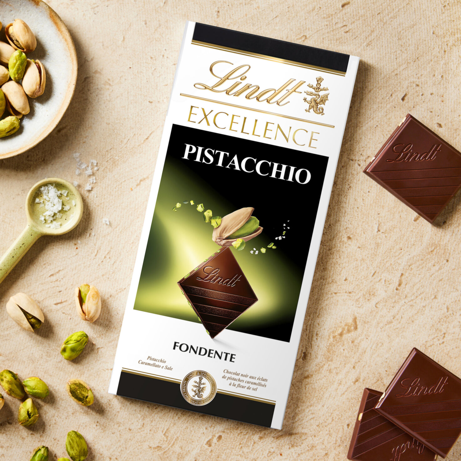 Lindt Excellence Dunkel Pistazie