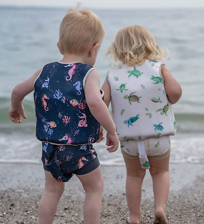 Filibabba Schwimmweste - 1-2 Jahre - UV50+ - Rainbow Reef