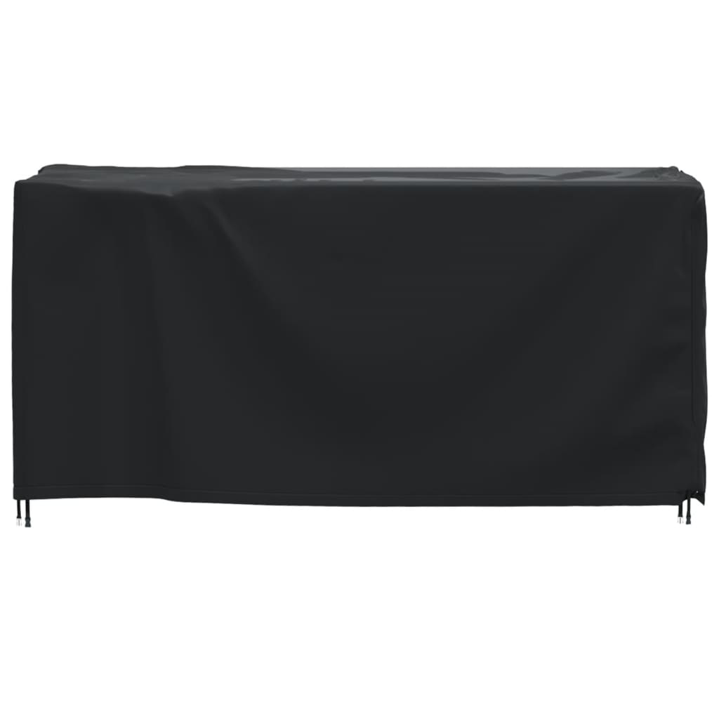 Housse de salon de jardin noir 180x70x90 cm imperméable 420d
