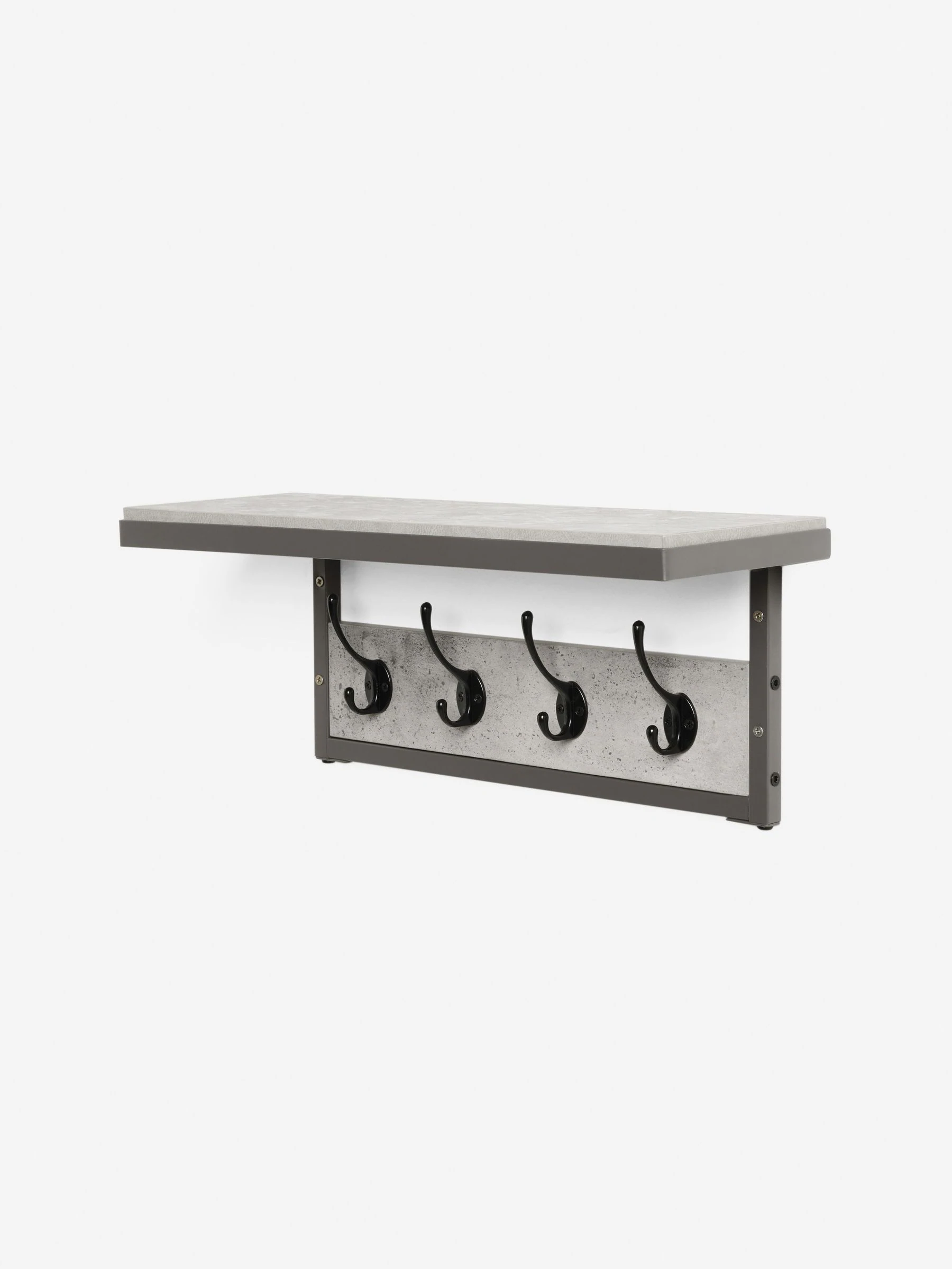 Concrete Look Coat Hooks