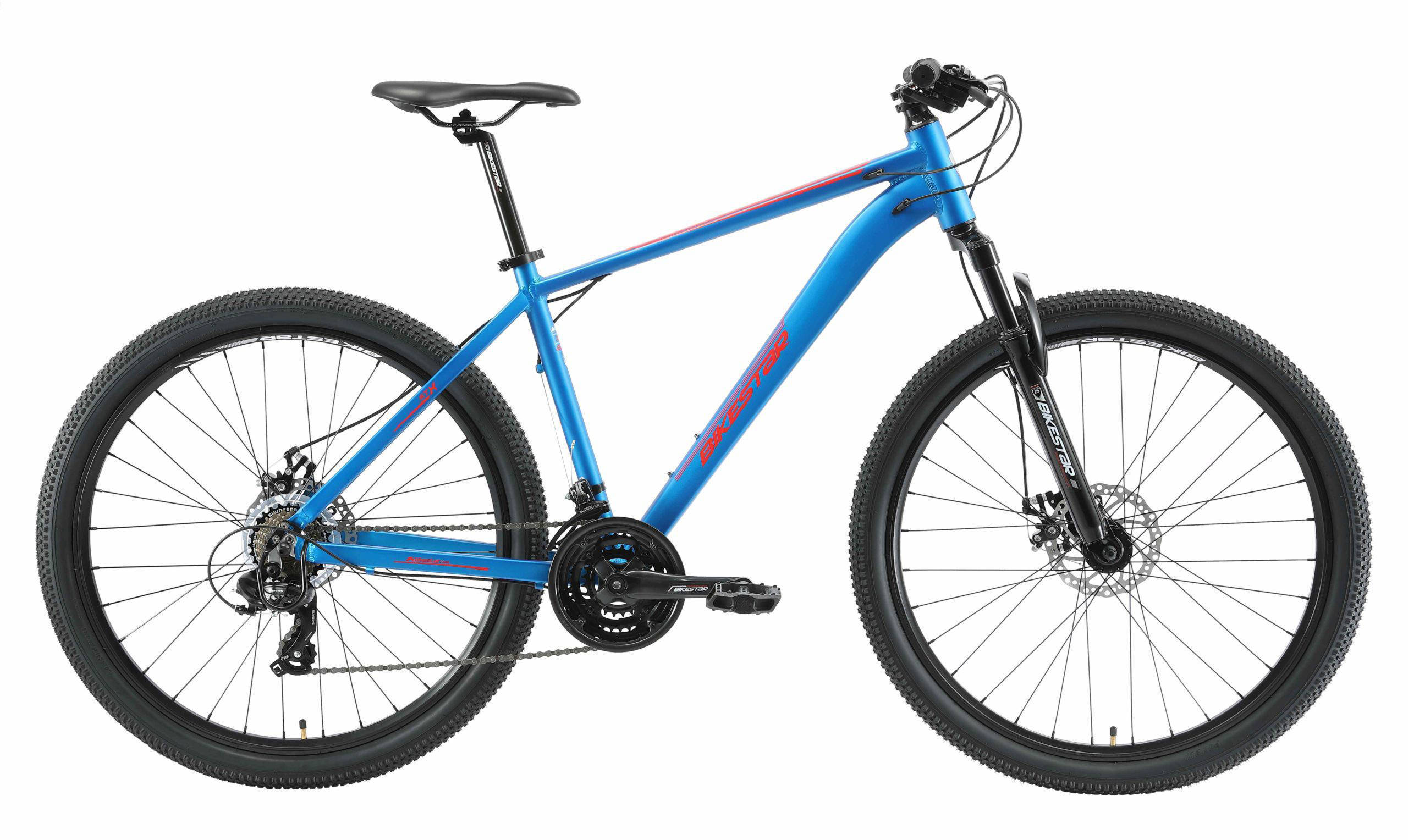 BikeStar Hardtail Alu MTB Sport Large 27,5 Inch 21 Speed