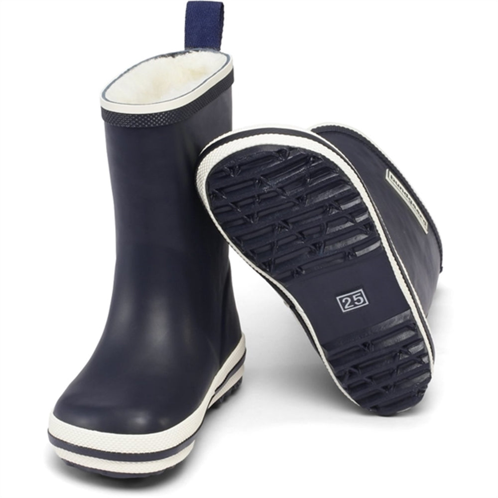 Charly High Varm Gummistøvle Classic Navy