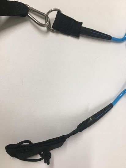 Surfpistols Leash coiled ceinture - Mousqueton SM