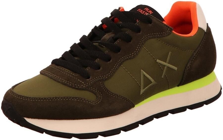 Sun68 Sneaker Tom Fluo Militare Heren Sneakers
