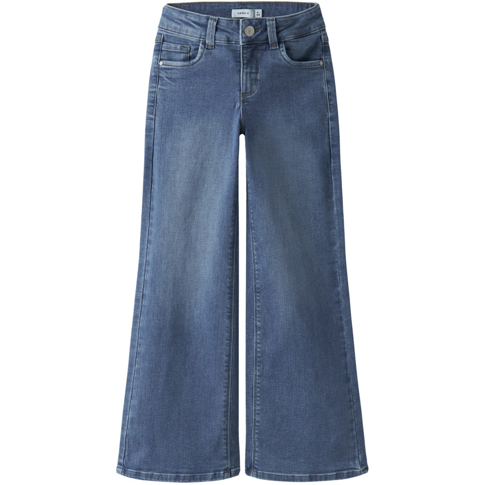 Køb Name It Medium Blue Denim Nkfpolly X-Wide Jeans 3057-Fr Noos