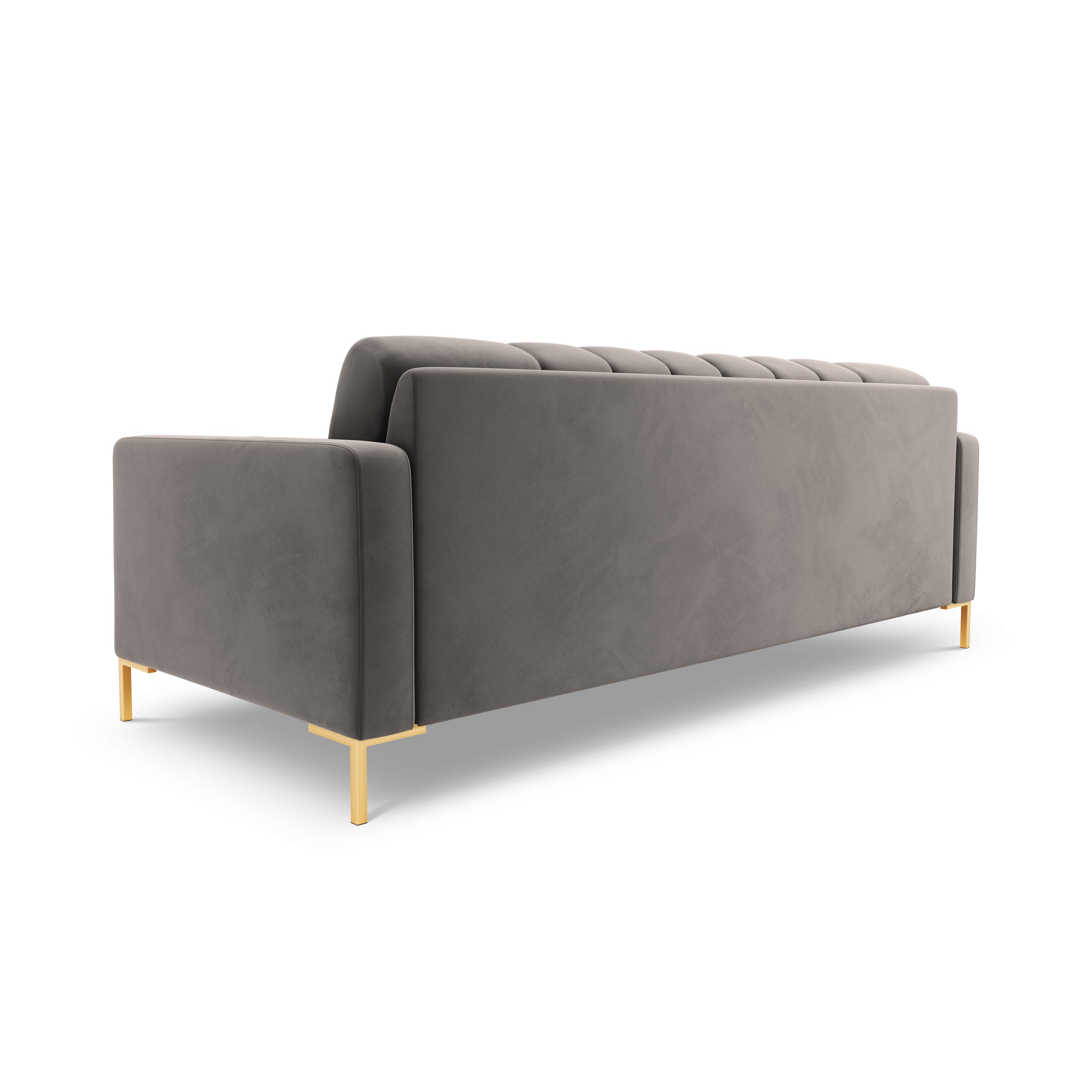 Cosmopolitan Design Bali 4-zitsbank - Grijs / Goud