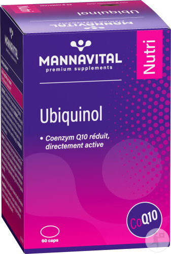 MannaVital Ubiquinol 60 Capsules
