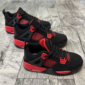 Keep going sneaker - black/red