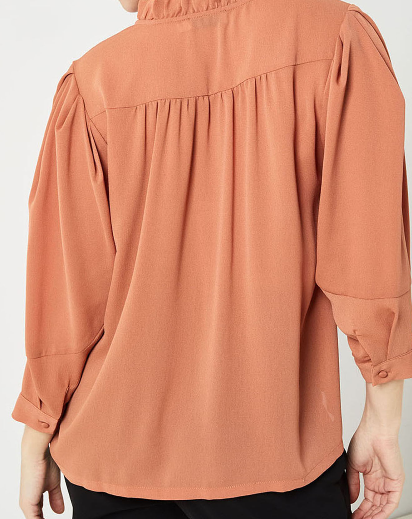See u Soon Blouse Aurélie brique