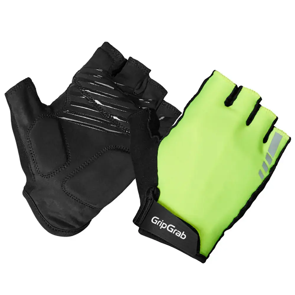 GripGrab Ride RC Max Padded Zomer Fietshandschoenen Hi-Vis Geel Dames