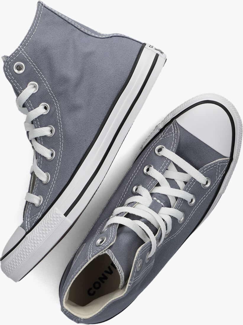CONVERSE grijze converse hoge sneaker chuck taylor all star hi