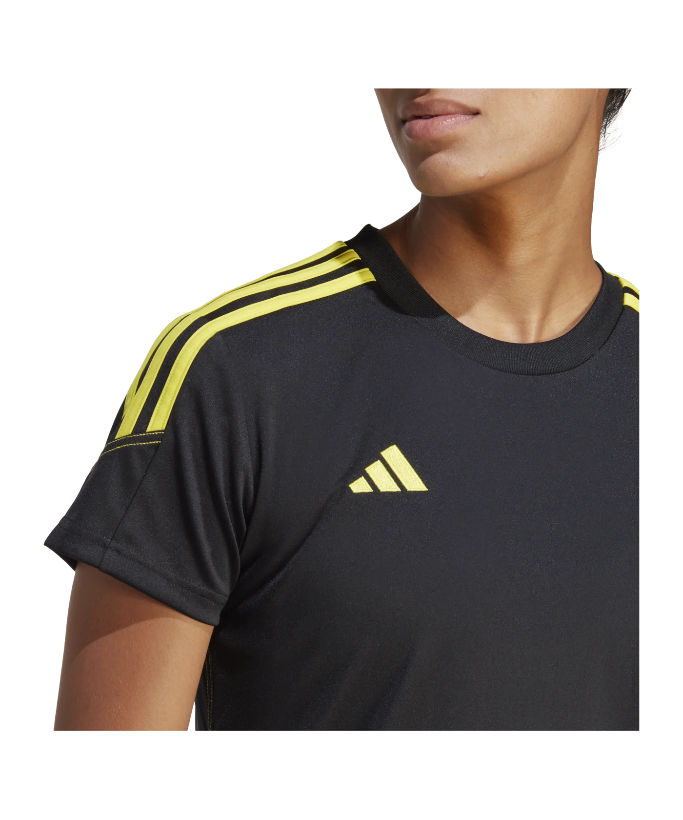 adidas Tiro 23 Club Trikot Damen Schwarz Gelb